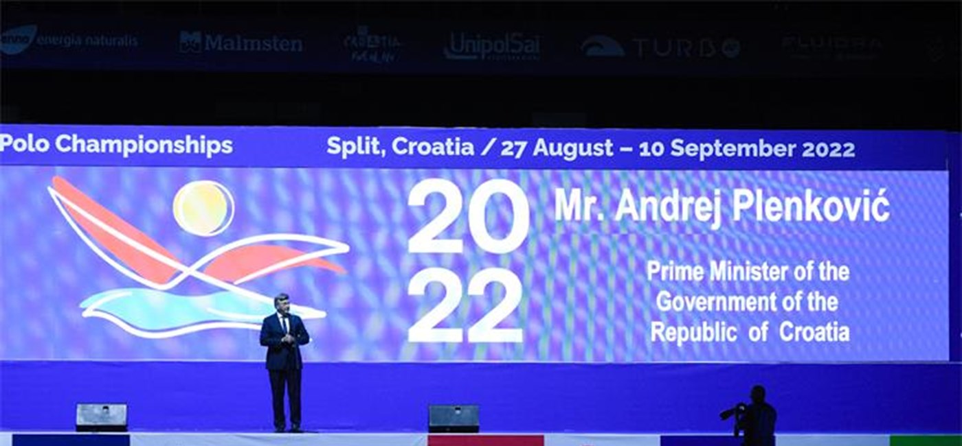 Plenković svečano otvorio Europsko vaterpolsko prvenstvo u Splitu